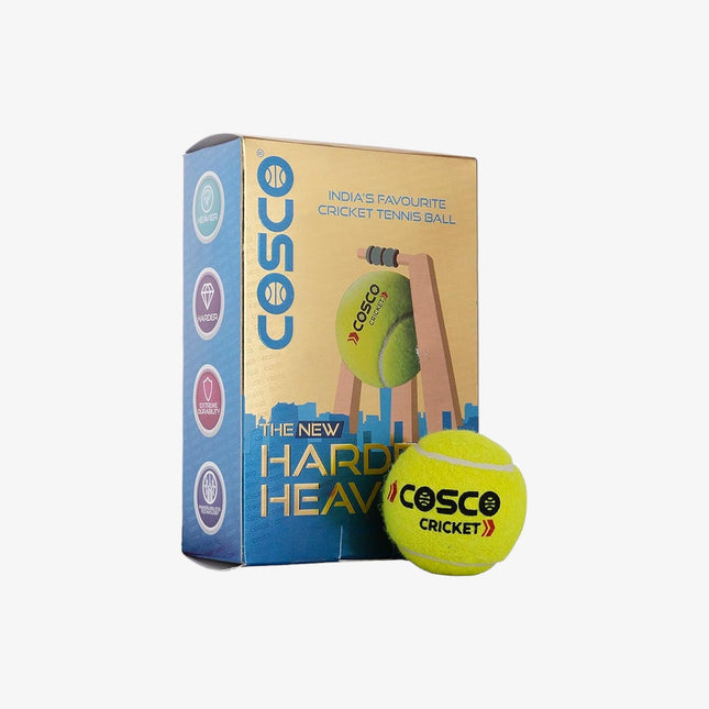 Cosco Light Weight Cricket Ball, (Yellow)