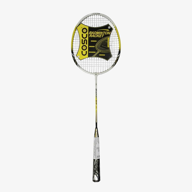 Cosco Alloy Steel Badminton Racquet (Red/White, CB-90)