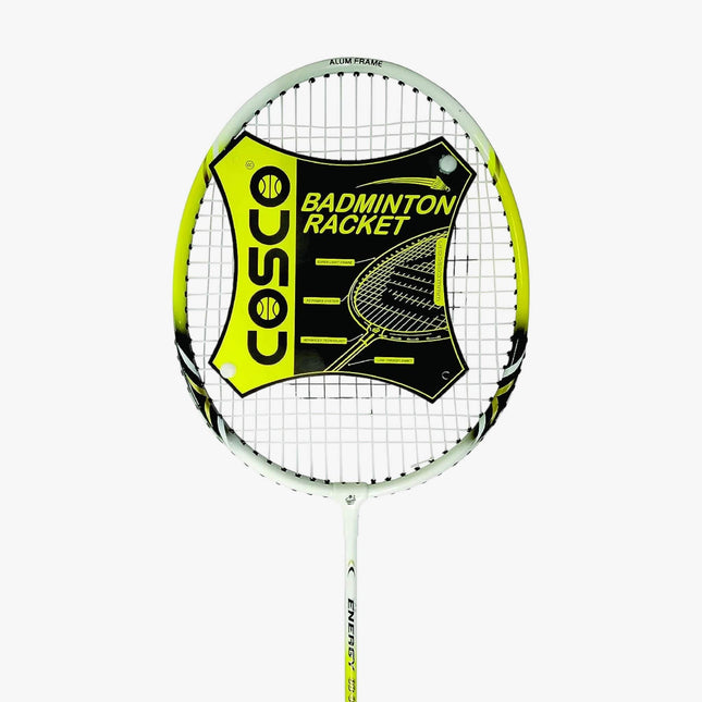 Cosco Alloy Steel Badminton Racquet (Red/White, CB-90)