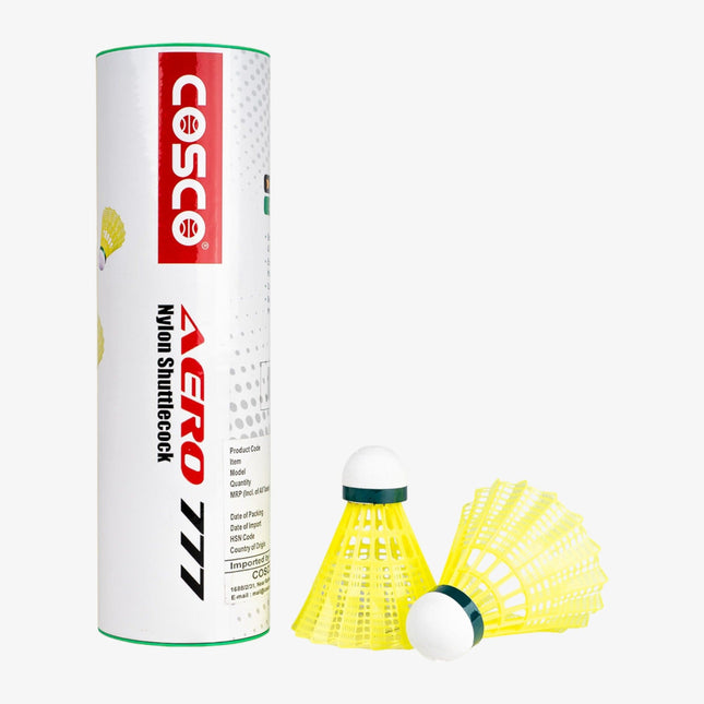 Cosco Aero 777 Nylon Shuttlecock (Pack of 6)