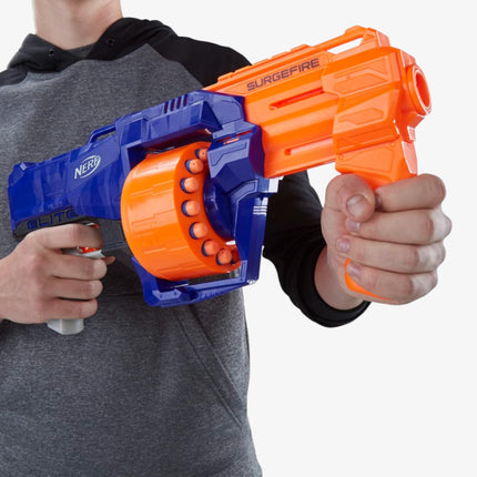 Nerf Surgefire Elite Blaster 15-Dart Rotating Drum (E0011)