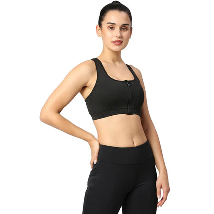 Laasa Sports Bra with Front Zip 2340