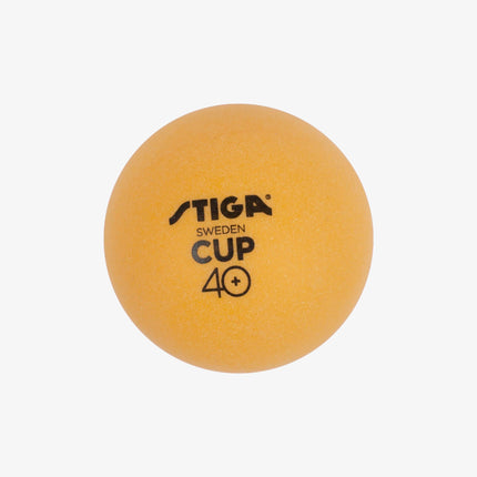 Stiga Cup Table Tennis Ball, Size: Pack of 6 (White)