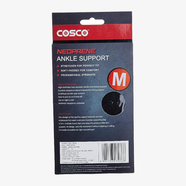 Cosco 28076 Lava Neoprene Ankle Support