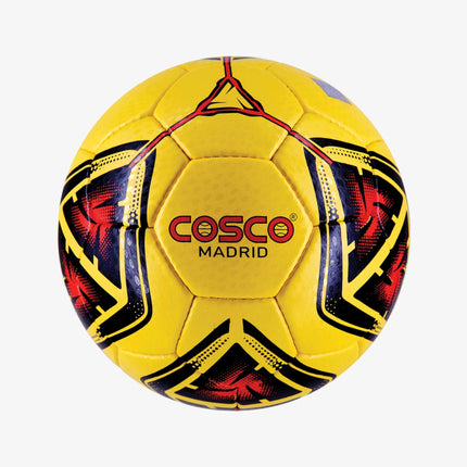 Cosco Madrid PU Foot Ball, Size 5, Multicolour