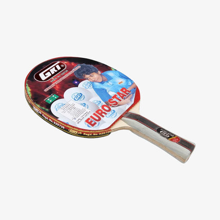 GKI Euro Star Table Tennis Wooden Racquet