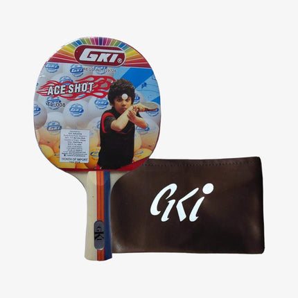 GKI ACE SHOT TABLE TENNIS RACQUET