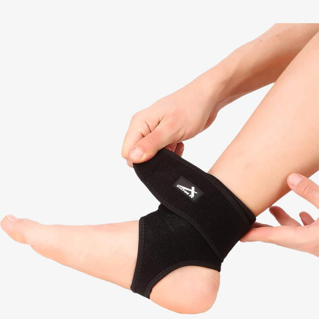 Vector X VNS-010 Neoprene Black Ankle Support