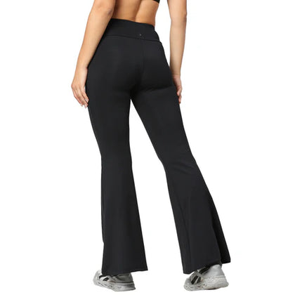 Laasa Slim Fit Bell Bottom Trousers