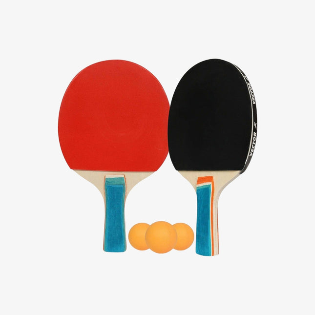 Vector X Combo Set of Table Tennis (Pack of 2 Bat and 3 Balls)