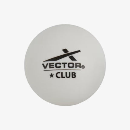 Vector X Club 1 Star Premium ABS Plastic Table Tennis Ball (Pack of 3)