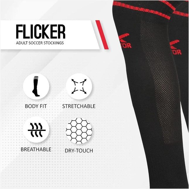 Vector X Flicker Stockings | Nylon Mesh Stretchable Material