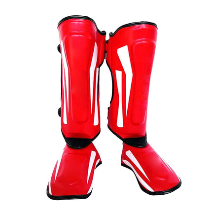 Karate Shinguard With Foot Guard P.U