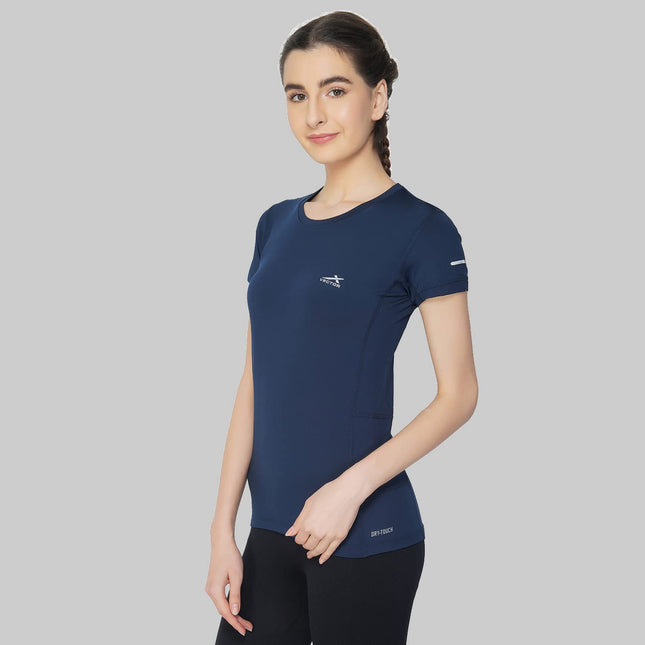 Vector x Vtdf-015 Women Round Neck T-shirt