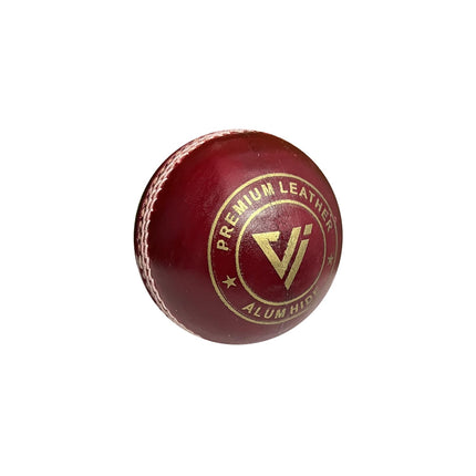 Voves India Leather Cricket Ball CLUB Red