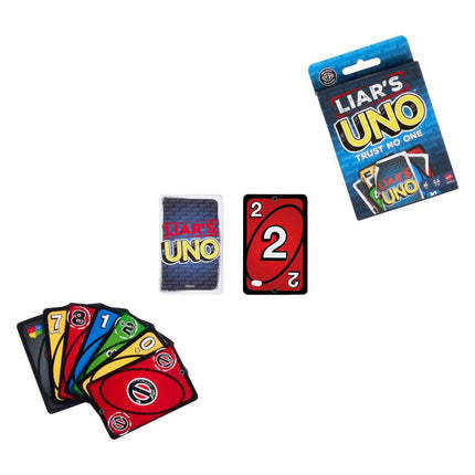 Mattel Toys Uno Cards Liar's