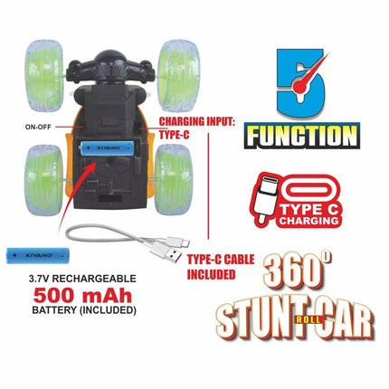 Kivano Toys 360' Stunt Roll Car