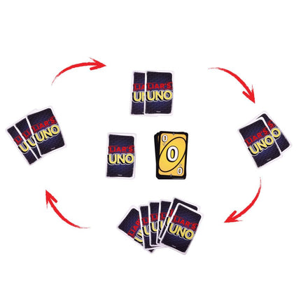 Mattel Toys Uno Cards Liar's
