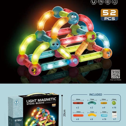 KK Dige Light Magnetic Sticks Blocks