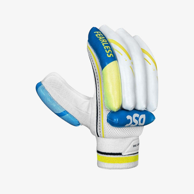 DSC Condor Ruffle Leather Cricket Batting Gloves for Mens