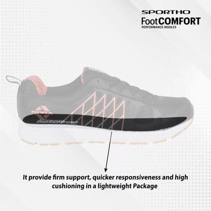 Nivia Snake 2.0 Running Shoes -Black