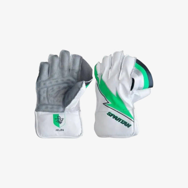 spartan wicket keeping gloves run cwg 205