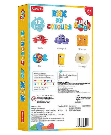 Funskool Box Of Colours 23510 (Pack of 12)