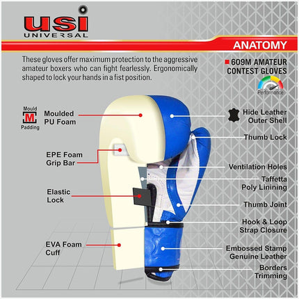 USI 609M Amateur Contest Gloves