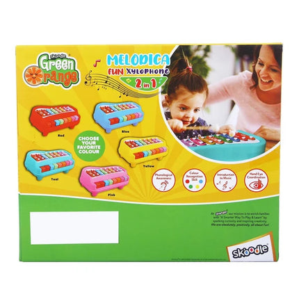 Skoodle 2 In 1 Melodica Fun Xylophone