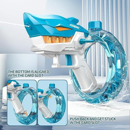 Lumo Electic Continuous Emission Shark Shape Water Gun