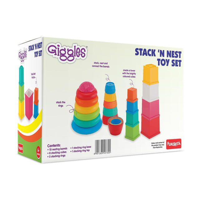 Funskool Stack N Nest Toy Set 10730