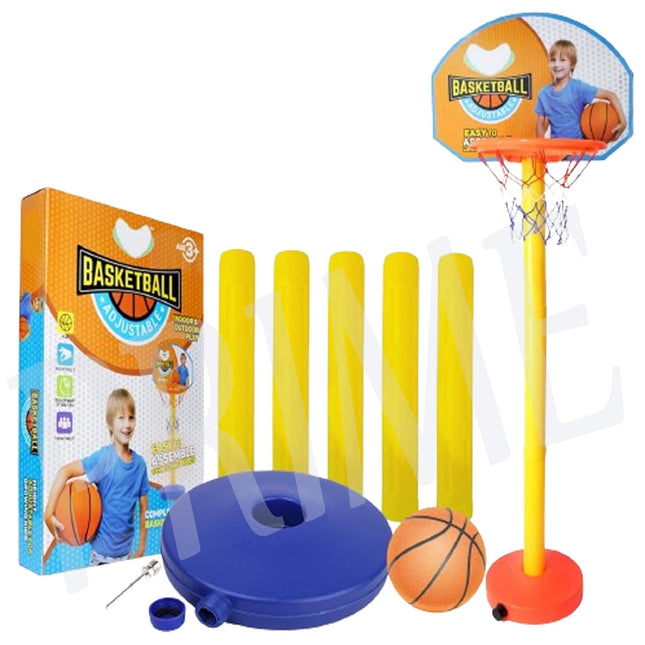 Indoor/Outdoor Adjustable Basketball Set
