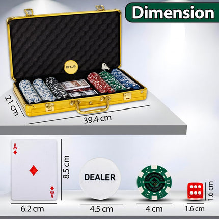 300 Pcs Poker Set