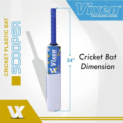 Vixen Plastic Cricket Scooper Bat