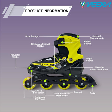 Veera V-731  Inline Skate Smalll