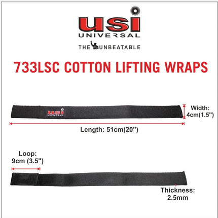 USI Universal 733Lsc Cotton Pack Lifting wraps