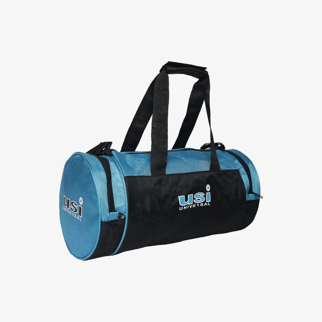 USI Universal Black And Sky Blue Duffle Bag