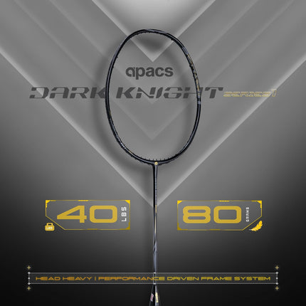 Apacs Badminton Racket Dark Knight