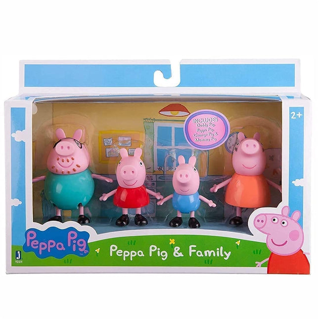 HT Peppa Pig And Family (4Pcs Set)