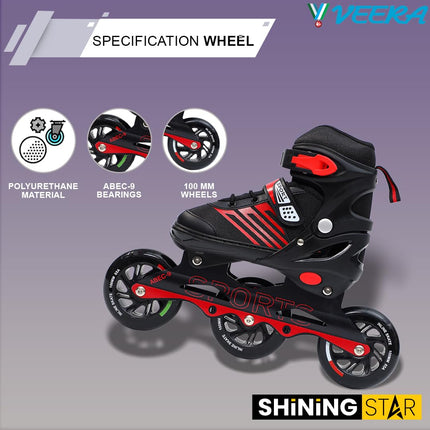 Veera V-747 3 Wheel Inline Skate
