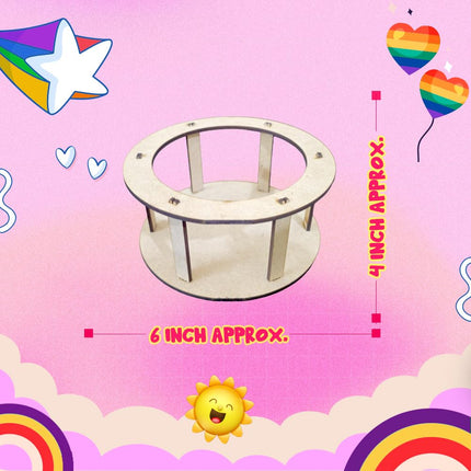 Kreeda Rainbow Woven Basket Making Kit
