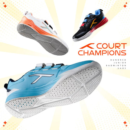 Hundred Court Champions Badminton Shoes