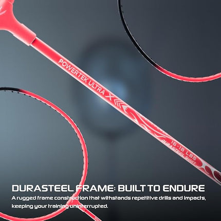 HUNDRED Badminton Racket Powertek UltraX (Set of 2)