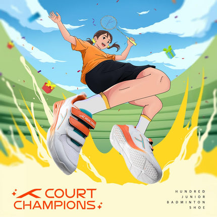 Hundred Court Champions Badminton Shoes