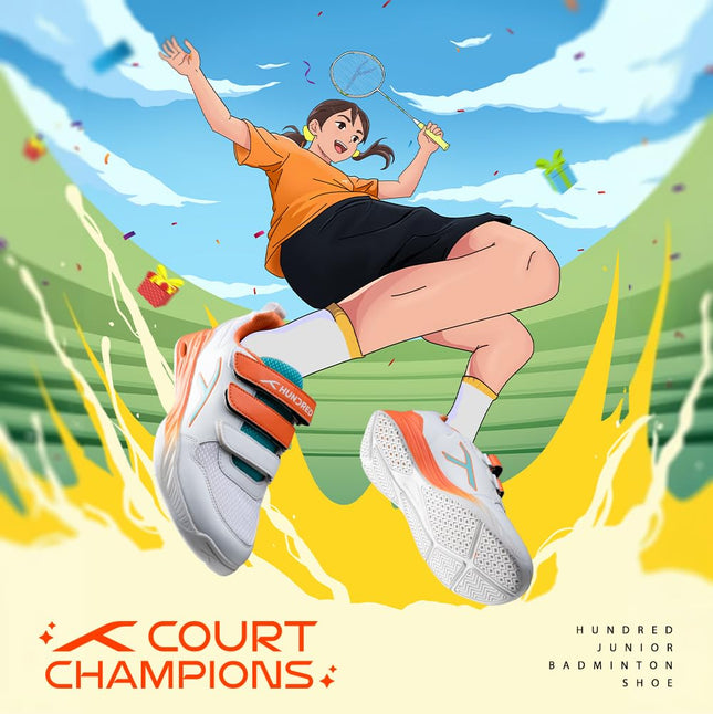 Hundred Court Champions Badminton Shoes
