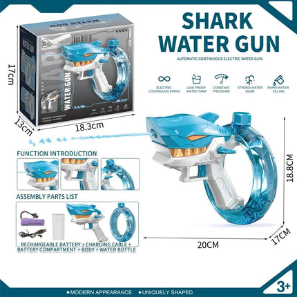 Lumo Electic Continuous Emission Shark Shape Water Gun