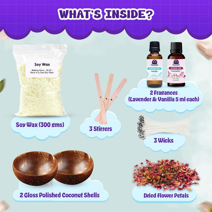 Kreeda Coconut Candle Making Kit