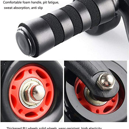 Vector X 4 Wheel Ab Roller with Knee Mat