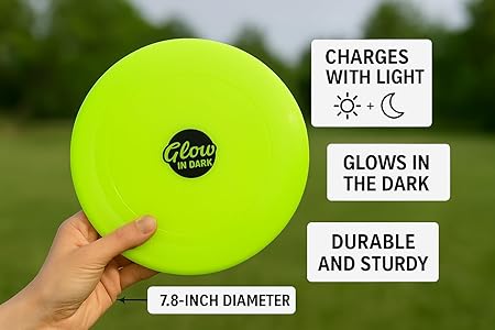 Flash Frisbee Glow in the Dark