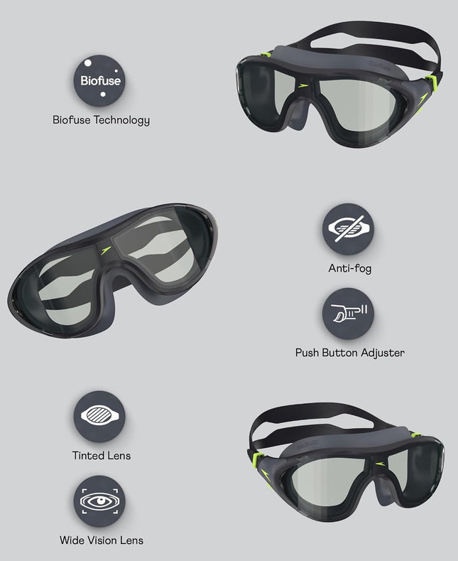 SPEEDO Biofuse 2.0 Mask Au Swimming Googles